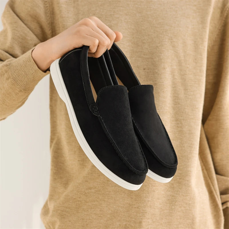 Men's Suede Loafers