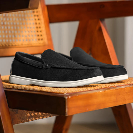 Men's Suede Loafers