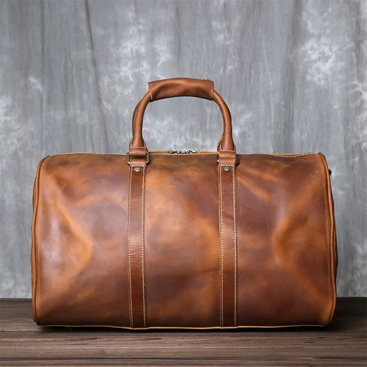 New Leather Travel Bag